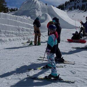 Spyder Red and Blue Ski Jacket